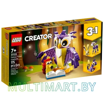 Конструктор LEGO Creator 31125 Удивительные лесные обитатели